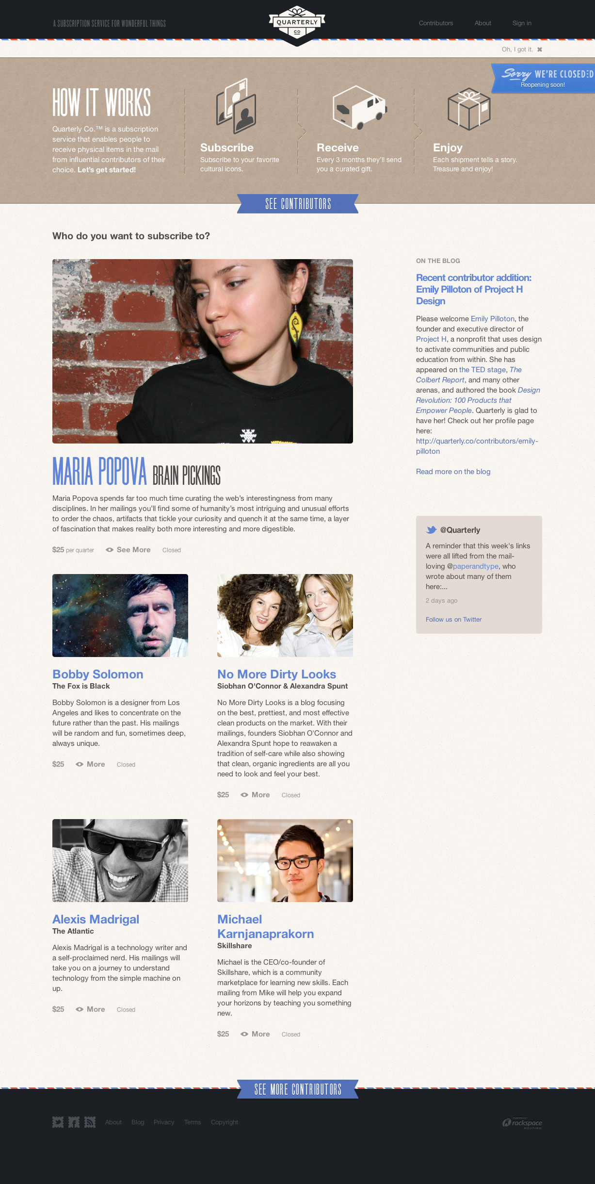 Quarterly Co